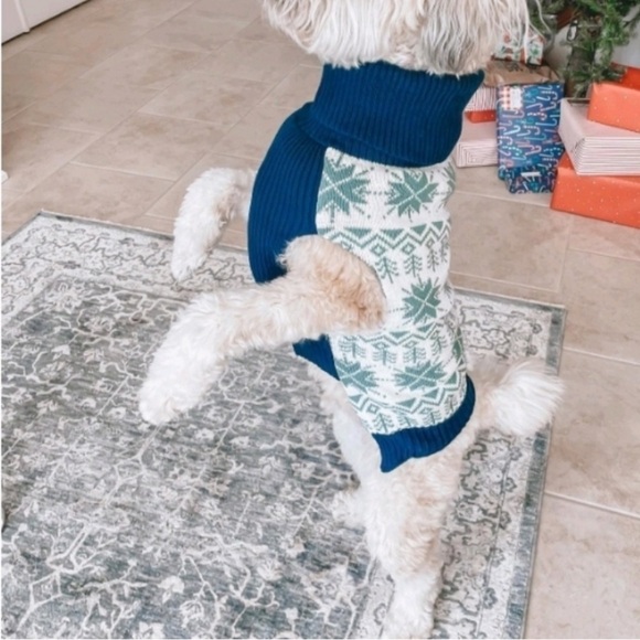 Wondershop Other - Knit Snowflake Cozy Dog Sweater NWT Size Large